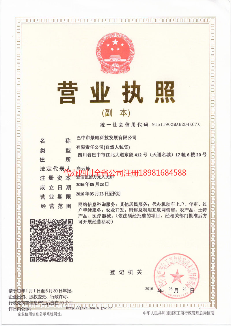 靖西靖西景皓科技发展有限公司